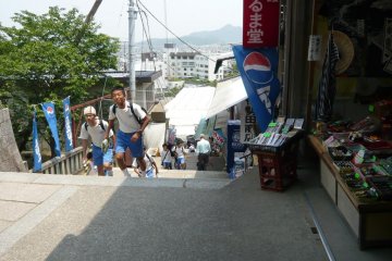 School children having fun