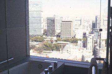 A bath with a view