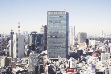 Tokyo view from the guest rooms