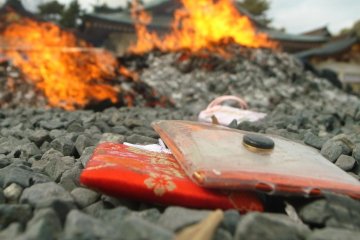 Charms around the circle of fire - let's just say that means more good luck?