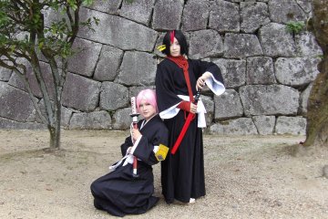 Cosplay at Matsuyama Castle