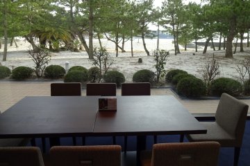 View from the lobby