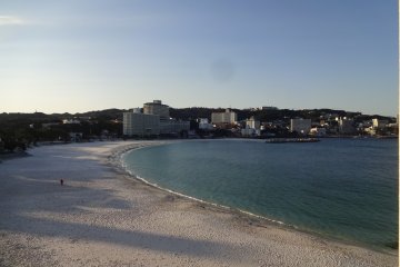 Early morning view from the room