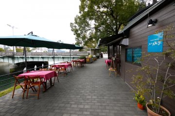 Riverside seating also available.