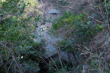 The temple as seen from above