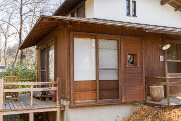 One of several cabins to choose from