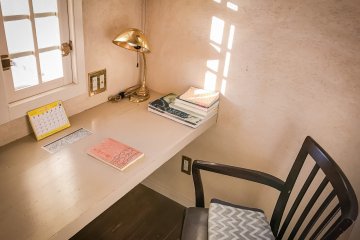 A cozy work station