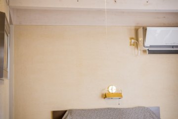 Comfortable beds and high ceilings