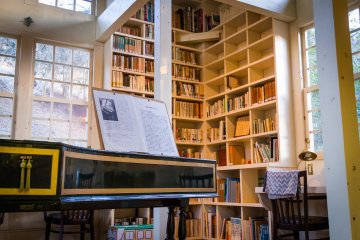Inside the library