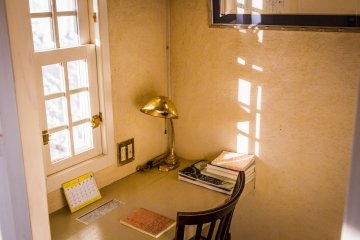 A cozy workstation