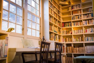A peek into the library