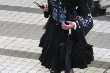 Une fille au Tokyo Dome City