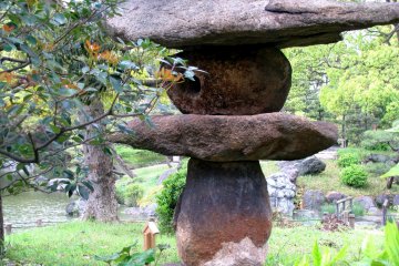 Old stone lantern