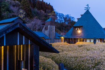 Ramune Onsen's bathhouse has an aura of fantasy
