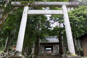 On the path to the temple you will pass several different types of gates like this.