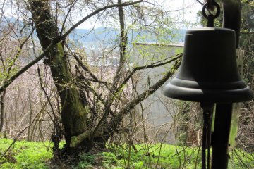 Nice wood trail above the town