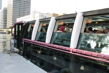 Once, I took a ride on the cruise boat