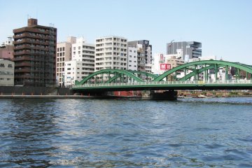 I really like bridges and the smell of water! 