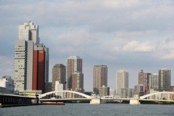 The Sumida River panorama