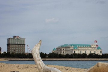 Is this a mirage? Are your eyes playing tricks on you? Is there actually a beach in Vienna?