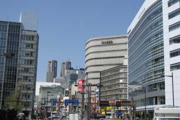 Shinjuku looks like a big city itself