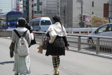 Fashionable girls