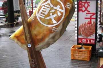 Big gyoza!