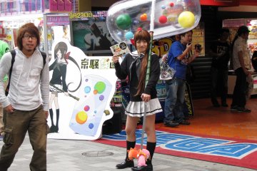 The girl was dressed like some character