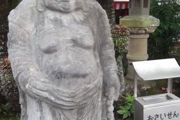 The variety of statues is wide indeed