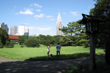 Yoyogi Koen is very spacious