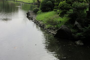 The park's pond
