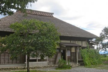 The reconstructed house