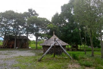 The wood storage sheds
