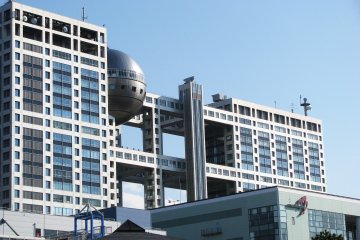 Fuji TV Building in Odaiba