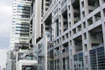 Fuji TV is a very well-visited place