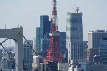 Closer view with Tokyo Tower