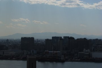 I spotted Fuji-san!