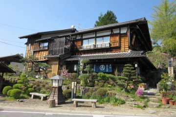 Magome tampak seperti kota luas