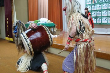 Namahage taiko performance