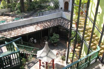 Inner yard of the museum