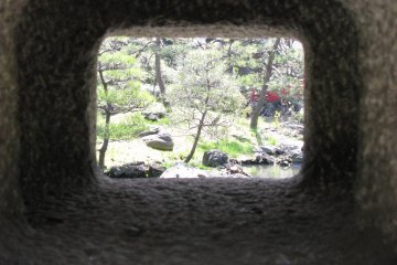 The view through the lantern's hull