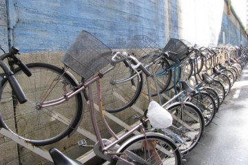On the way to Sumida River