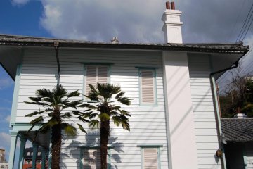Two story Western-style houses offered much space for Nagasaki's foreign families in the old days