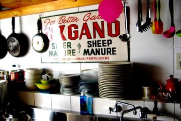 American Style Kitchen at Half Time Pension Dive Shop and Bar at Aharen Beach Tokashiki Kerama Islands Okinawa.jpg
