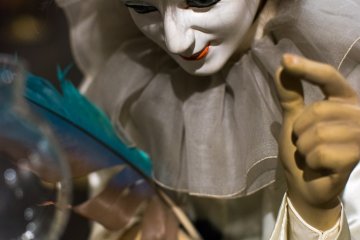 A model from the museum of Otaru Music Box Museum's antiques museum.