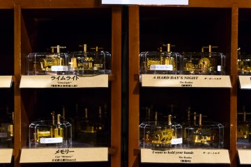 Visitors can kill a long time at the Otaru Music Box Museum listening to the various music box renditions of famous music.