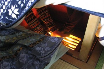 I learned how to get warm in a Japanese house