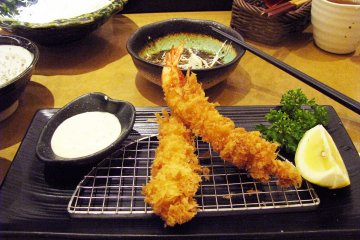 Tempura shrimp is one of my favorites!