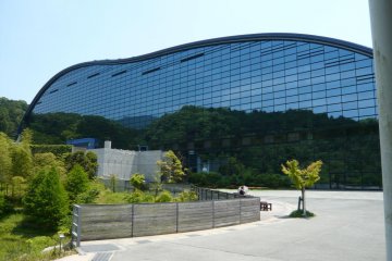 Museum as it appears as you exit the entrance gate