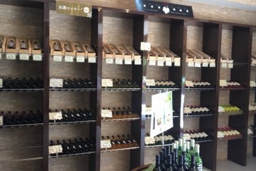 First floor of the winery